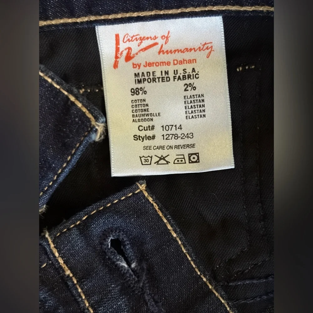 Citizens of Humanity Women's Ava Low Rise Straight Leg Jean - Picture 8 of 9